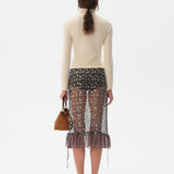 ELORA - High neck cashmere-wool knit