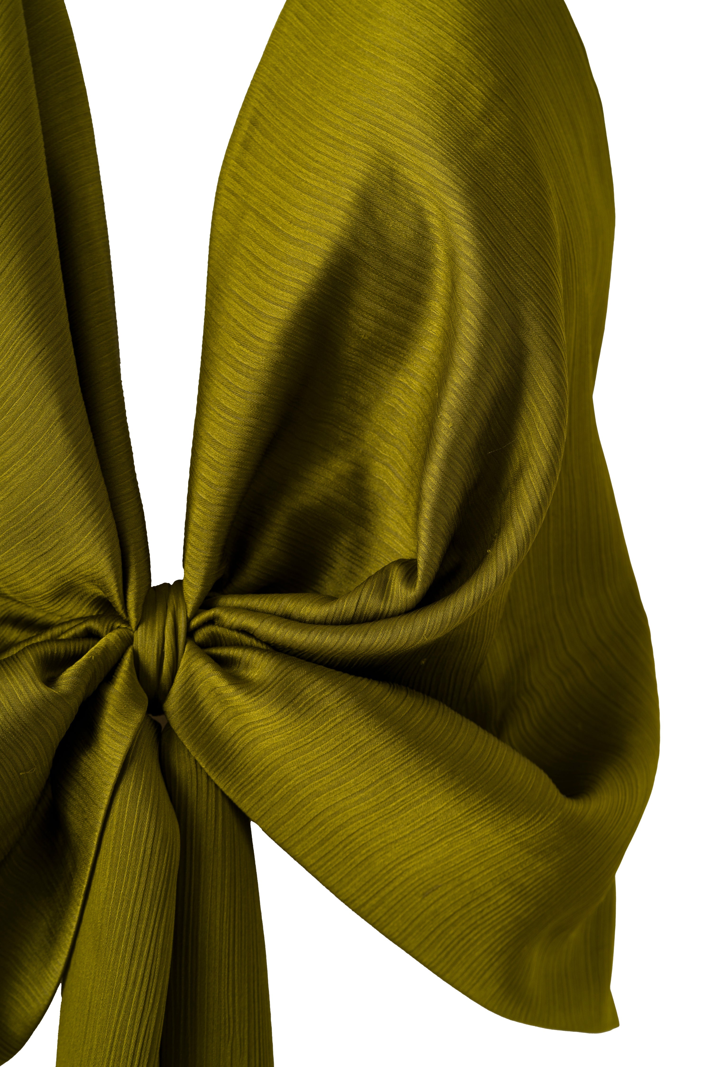 BERTILLE - Halter top with bow-tie