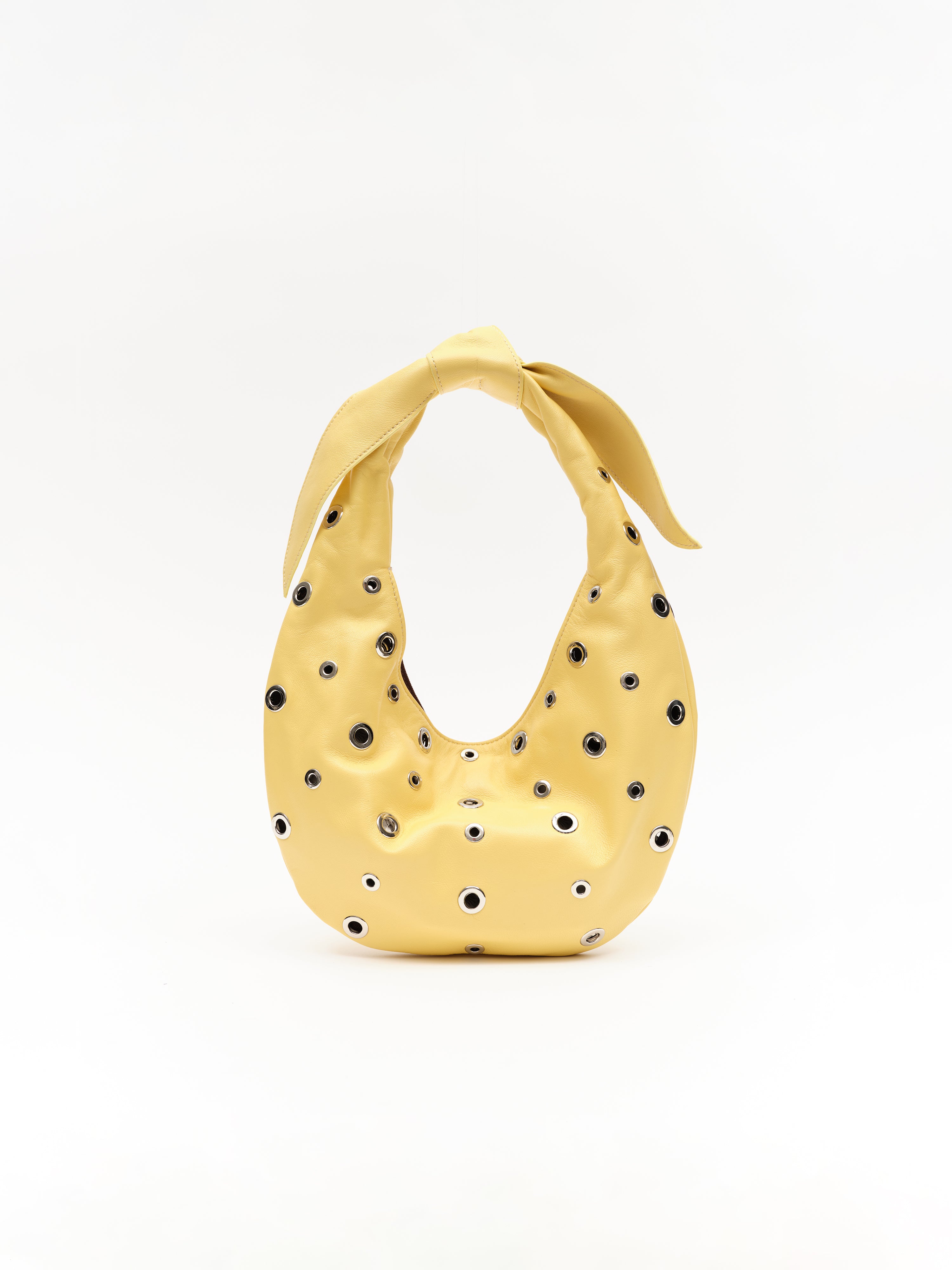 MONA - Studded leather shoulder bag