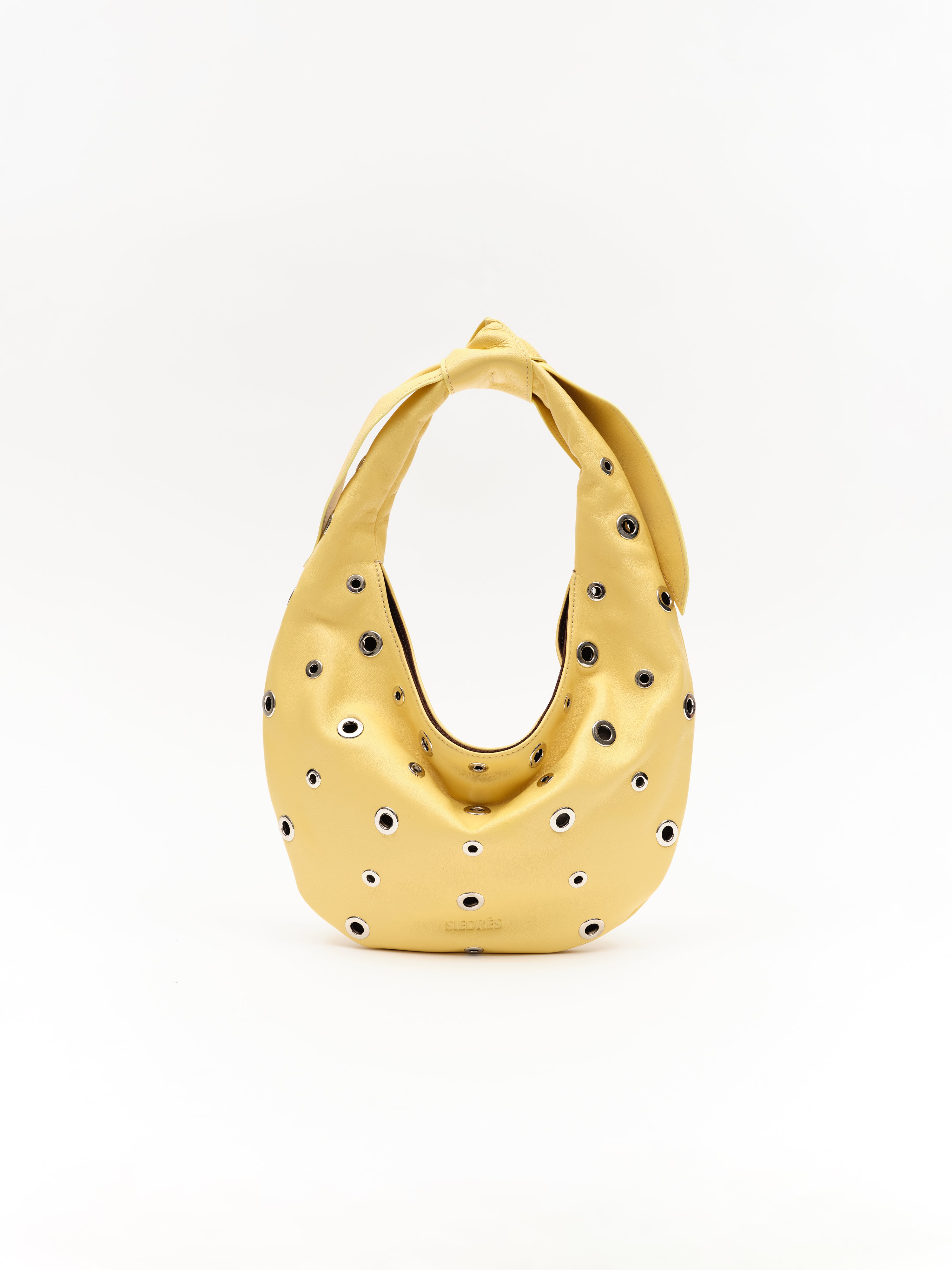 MONA - Studded leather shoulder bag
