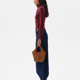 ELORA - High neck cashmere-wool knit