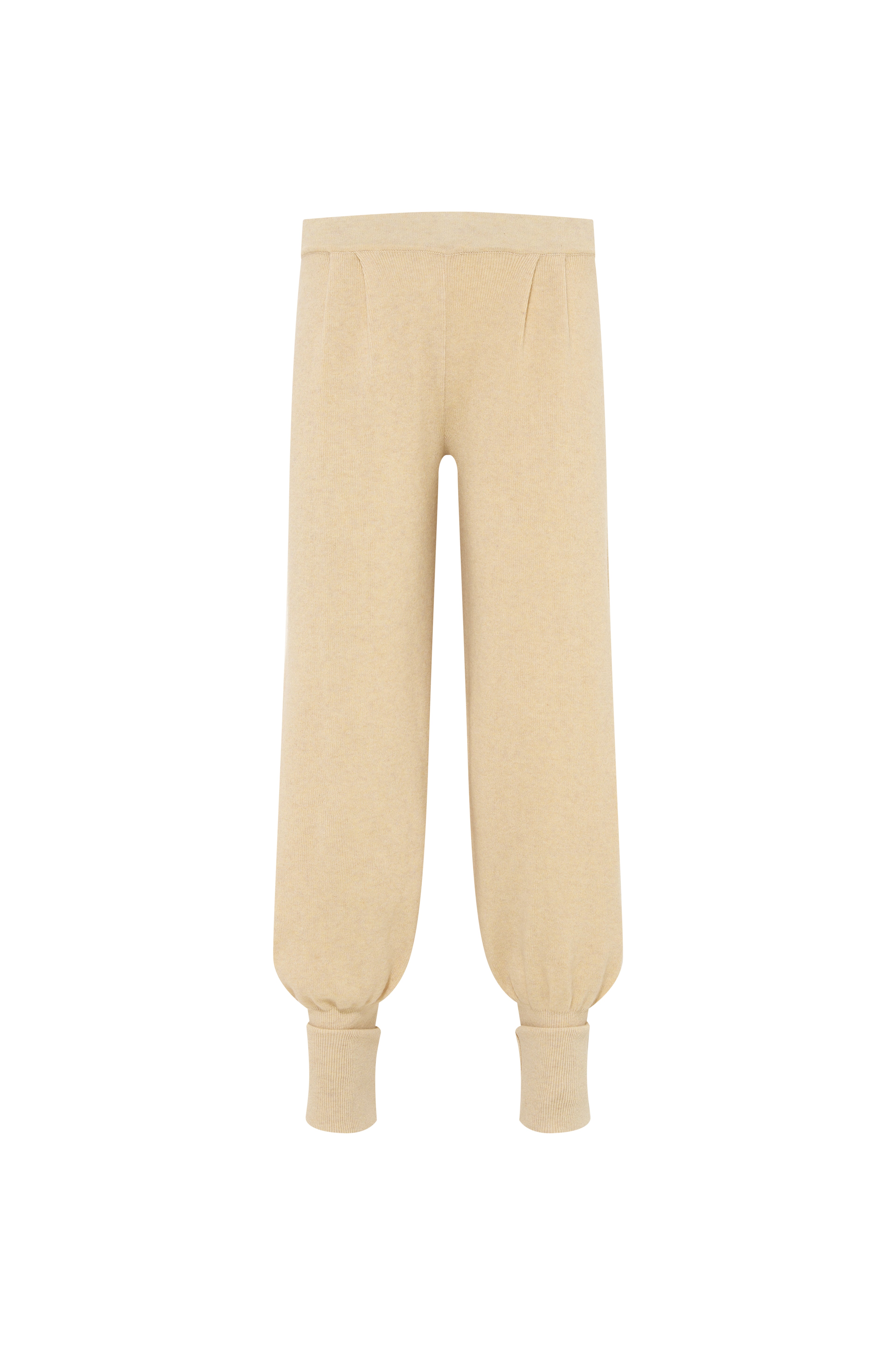 ROSENA - Pleated knit harem pants