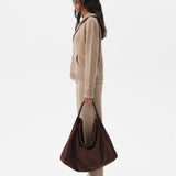 THEKLA - Drawstring knit jogger pants with stitch detailing