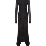 OLLE - Long sleeve fitted dress
