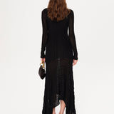 OLLE - Long sleeve fitted dress
