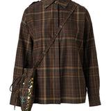 ATHELIA - Loose-fit shirt with detachable mini-pouch