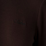 DEMURES - Contrast-stitched detailed oversized t-shirt
