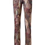 FLO - Printed flare leg pants