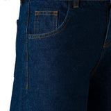 MISSY - Harem fit denim with metal buckles on the sides