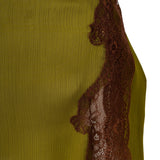 NIERA - Lace-trimmed mini skirt