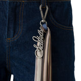 ODETTE - Wide-leg jeans with a chain detail