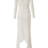 OLLE - Long sleeve fitted dress
