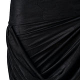 PONIA - Tie detailed wrap mini skirt