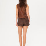 SHOL - Bow detailed mini shorts