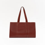 BRISA - Contrast leather tote bag