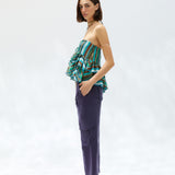 KEVI - Bead-embellished cargo pants