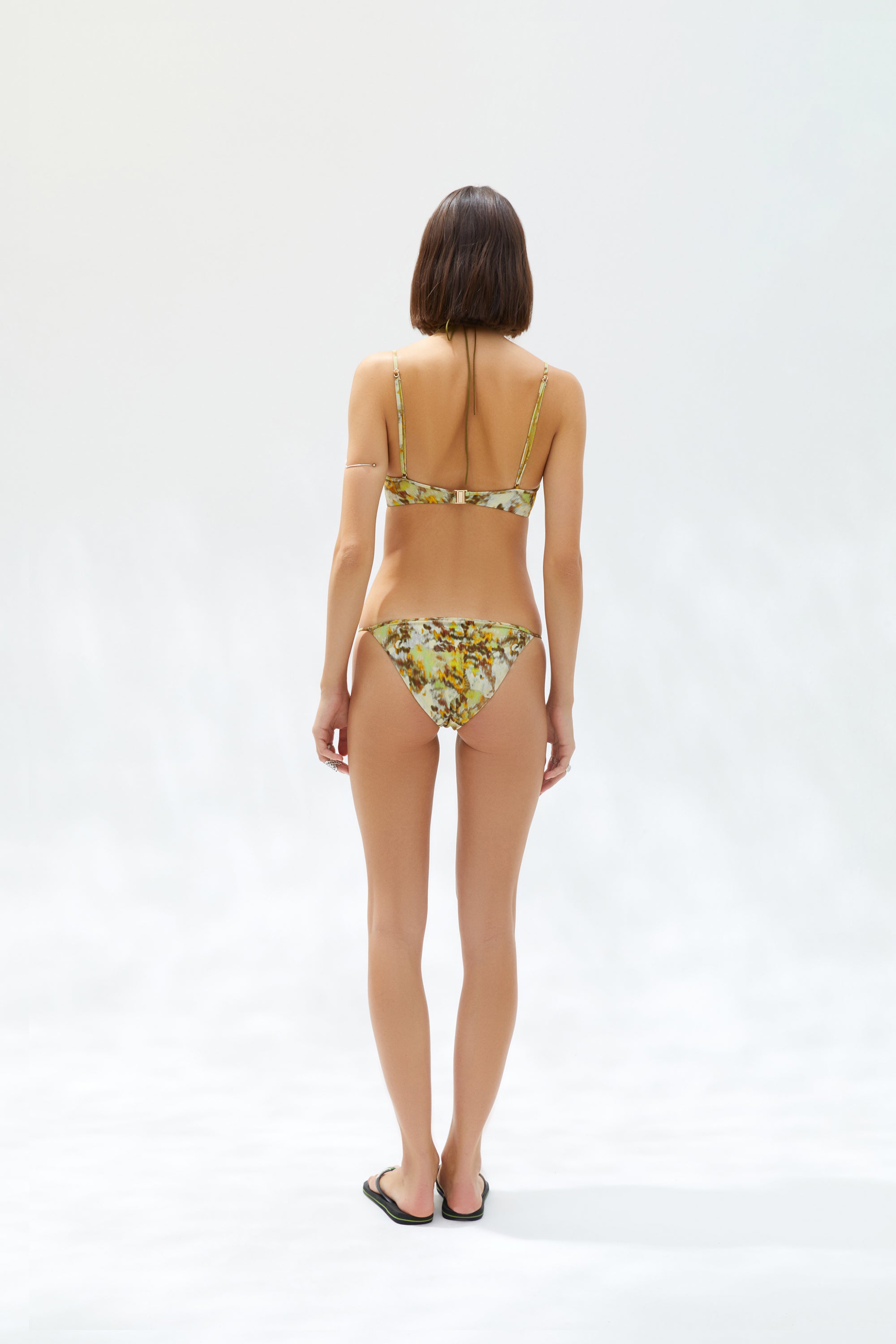 ANDY - Low-rise printed bikini briefs