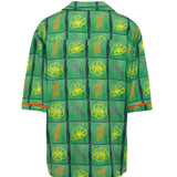 MALINA - Tile printed short sleeve shirt