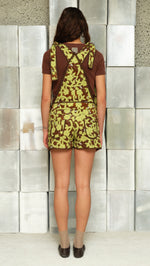 BILLIE - Open-back floral gabardine jumpsuit