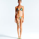 BAMBI - Bubble flower bikini briefs