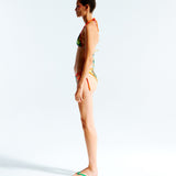 LOLA - Bubble flower triangle bikini top