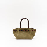 NOA MINI - Mini suede tote bag