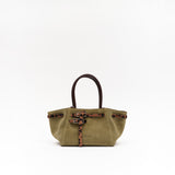 NOA MINI - Mini suede tote bag