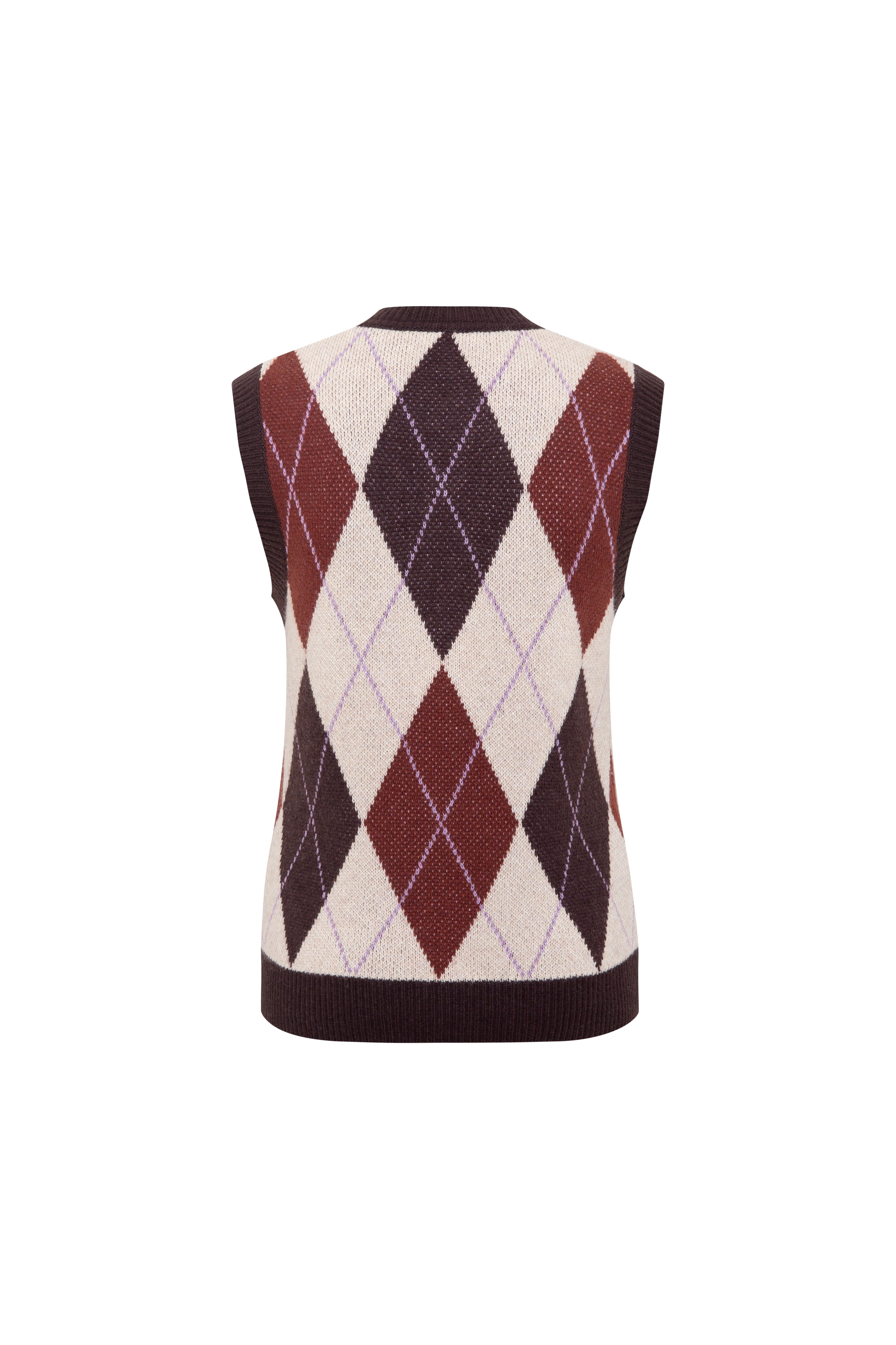 CARINA - Sleeveless knit vest