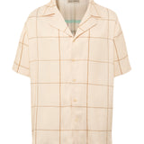 COLTON - Resort collar shirt with graphic print