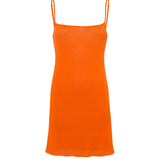 ERSA - Knit camisole mini dress