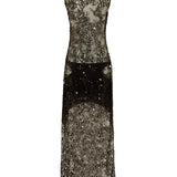 FERA - Sequined maxi dress