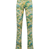 FLO - Floral printed flare-leg pants