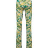 FLO - Floral printed flare-leg pants