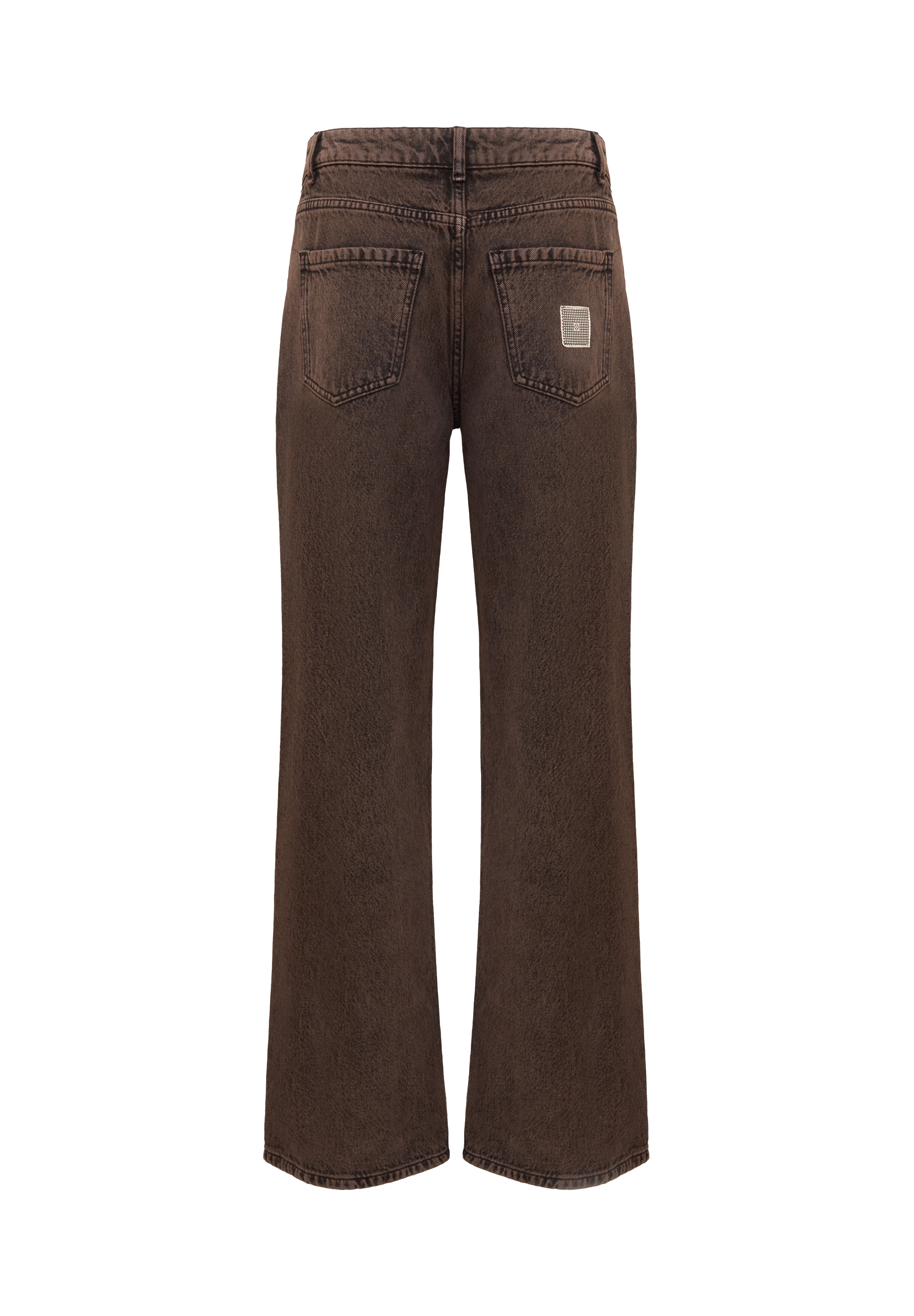 JUNIE - Studded denim pants