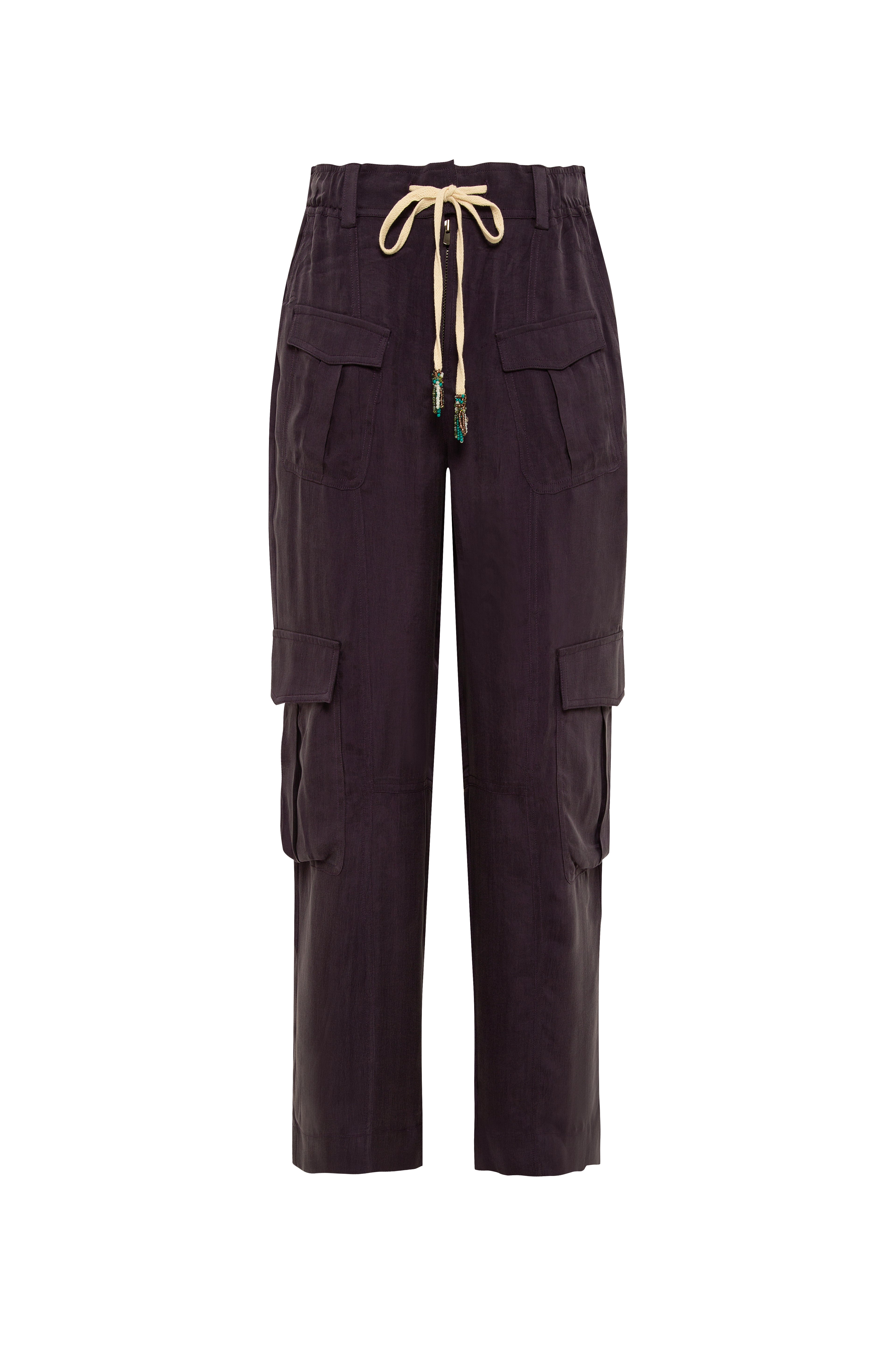 KEVI - Bead-embellished cargo pants