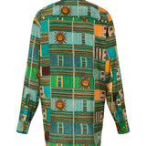 LAYN - Printed button-down shirt