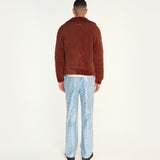 EARTH - Button-up knit jacket