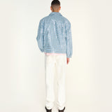 SPAR - Sequined denim trucker jacket