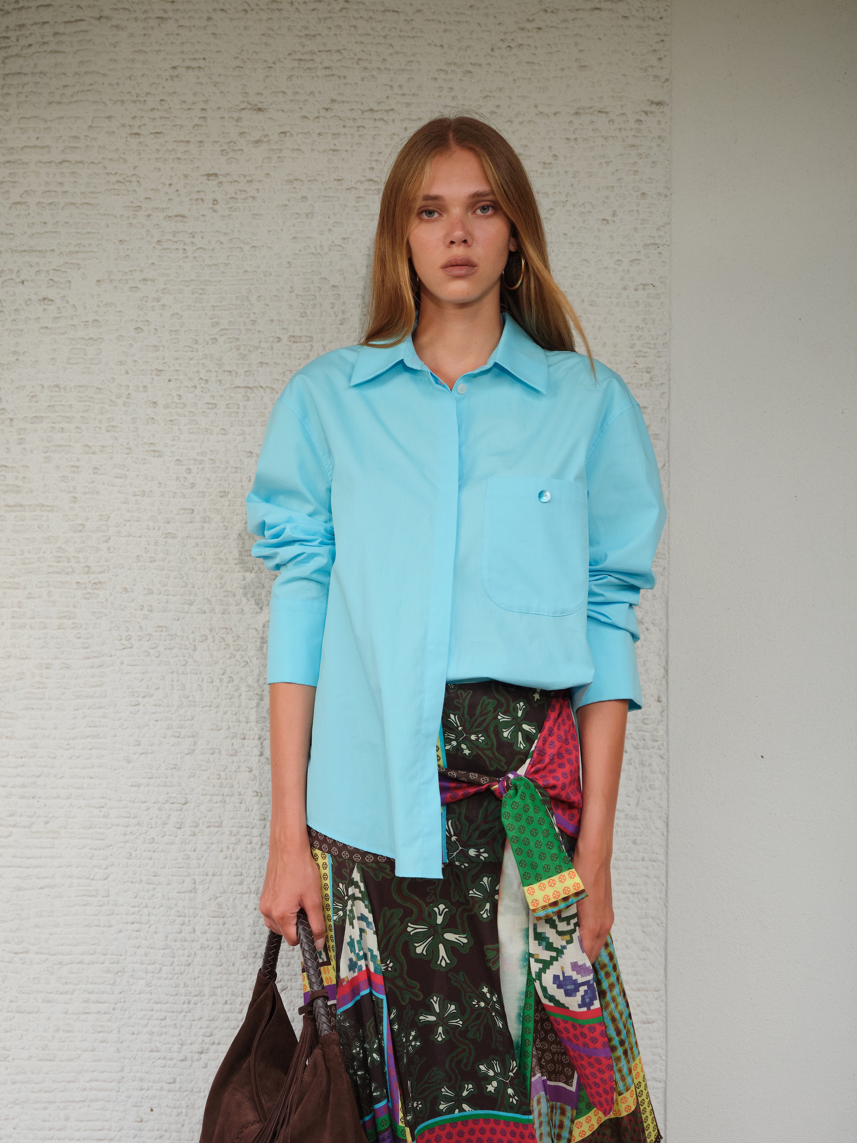 MIRNA - Oversized button down shirt