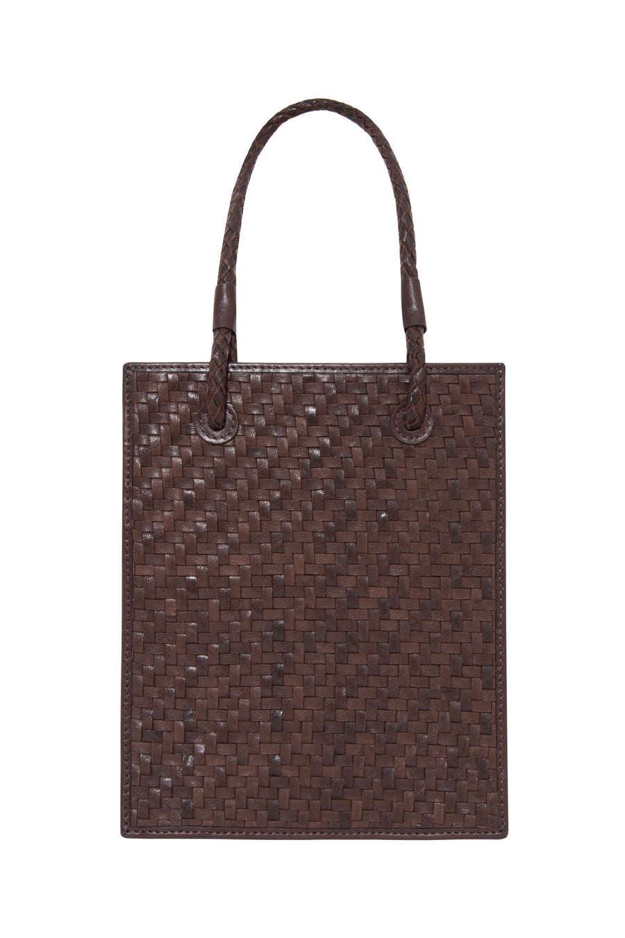 NIKI - Mini handbag with woven handles