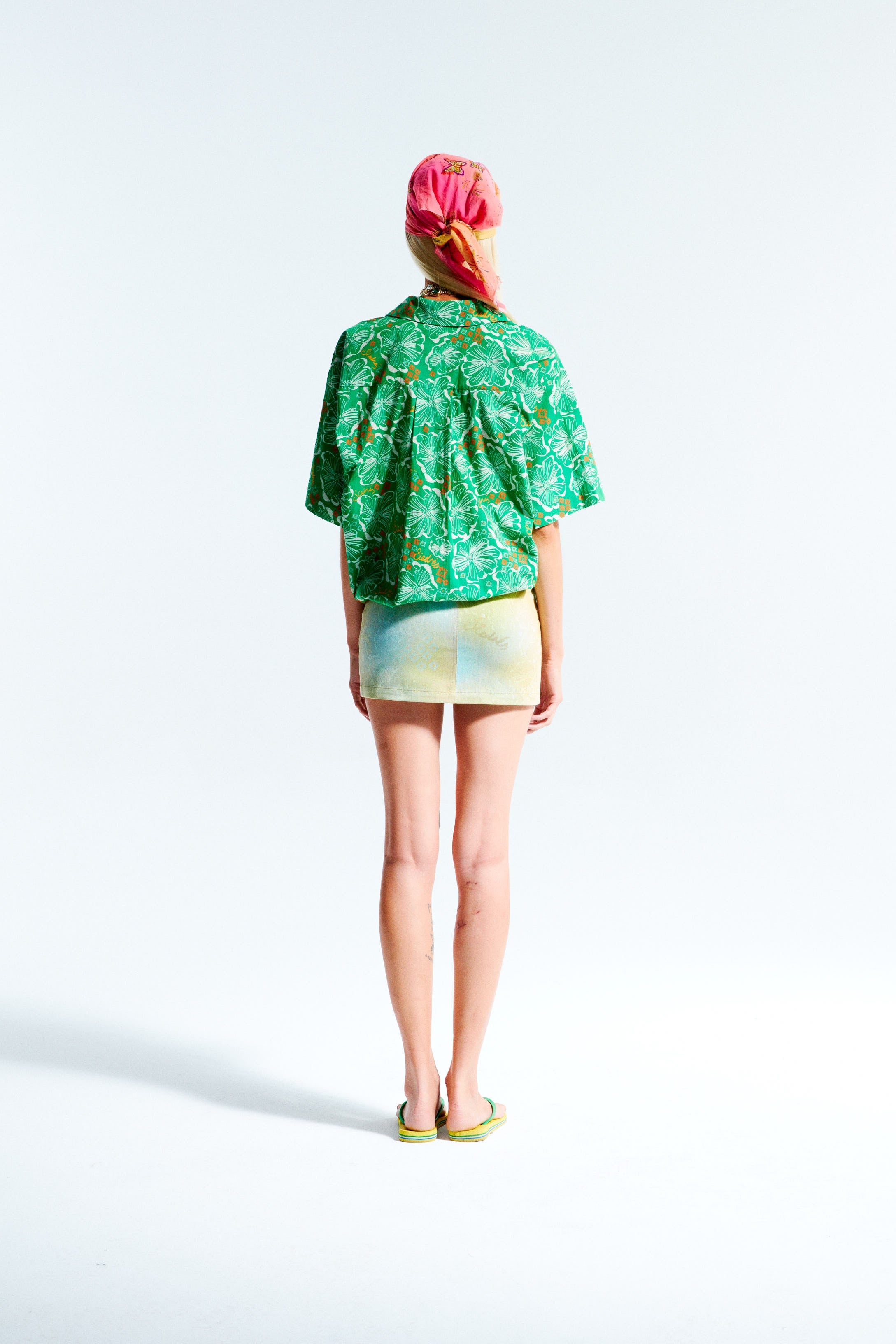 YONA - Faded mini skirt