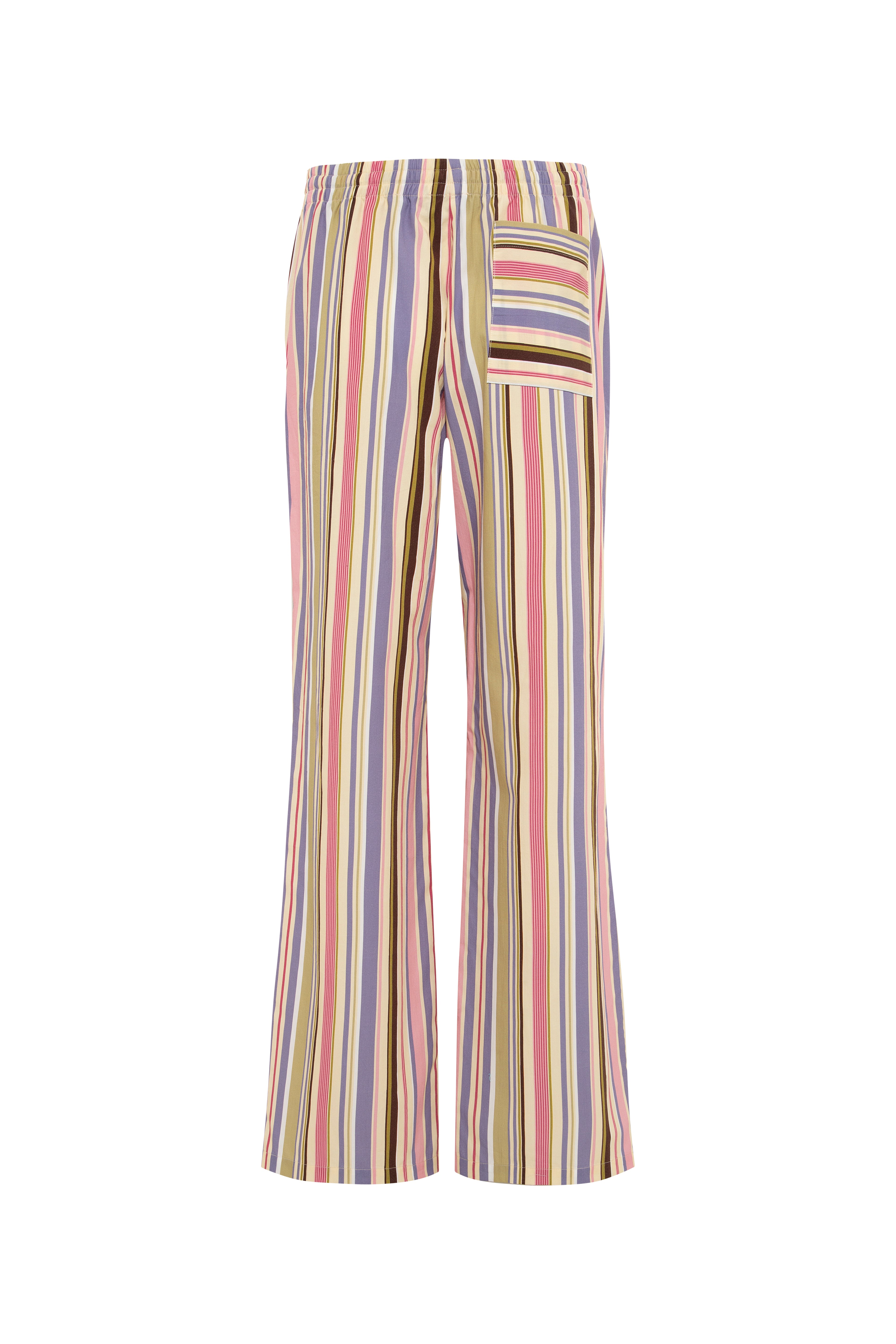NEDI - Multicolour striped drawstring pants