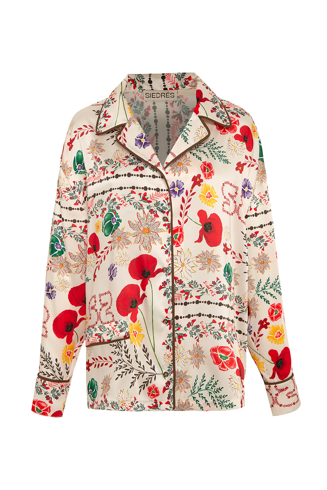 NICO - Floral printed pyjama shirt
