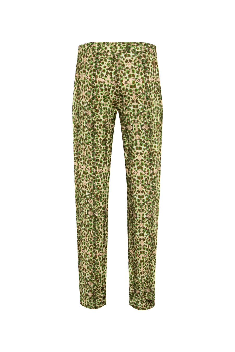 PLEA - Low-rise wide-leg printed pants