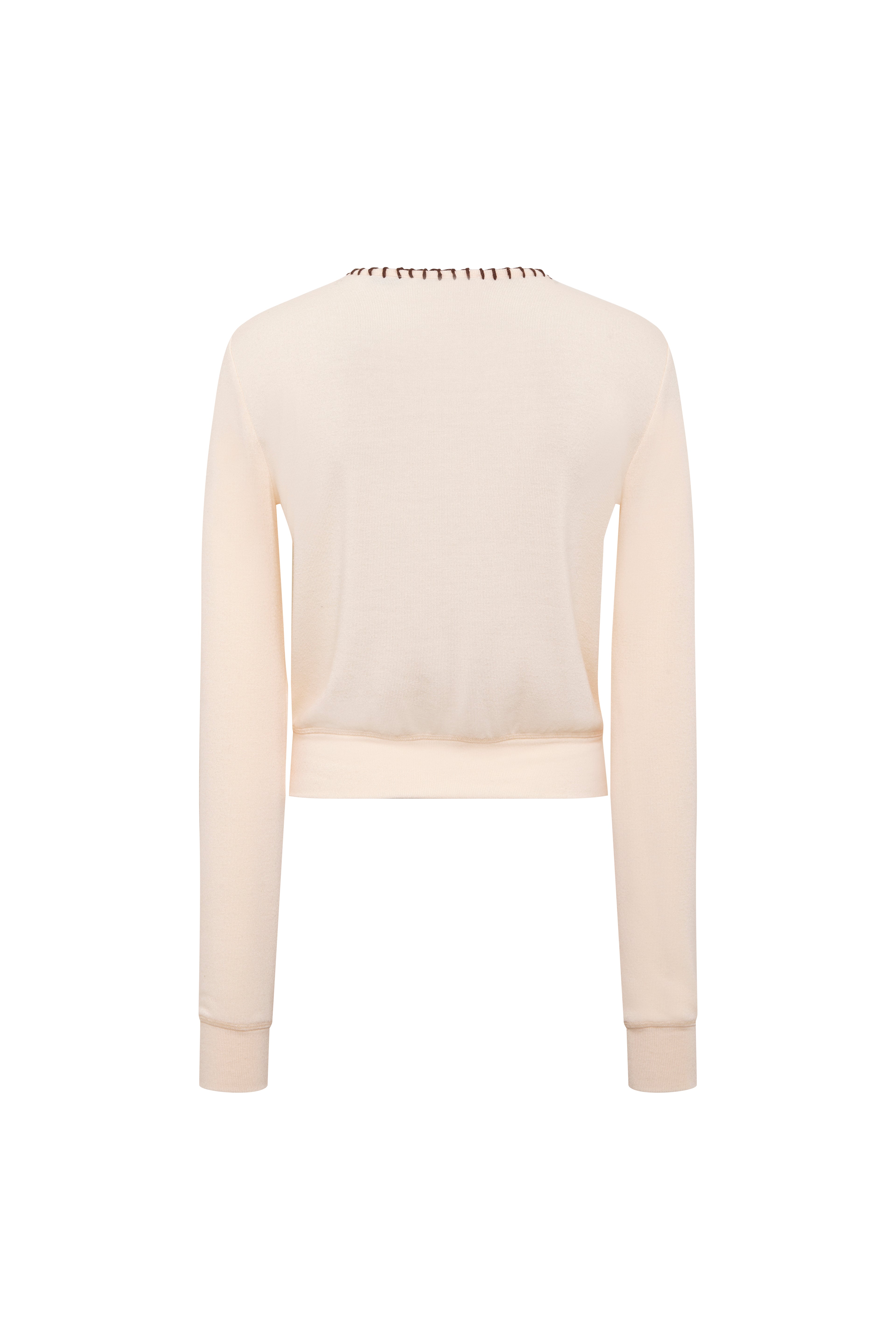 POLI - Stitch detailed cardigan