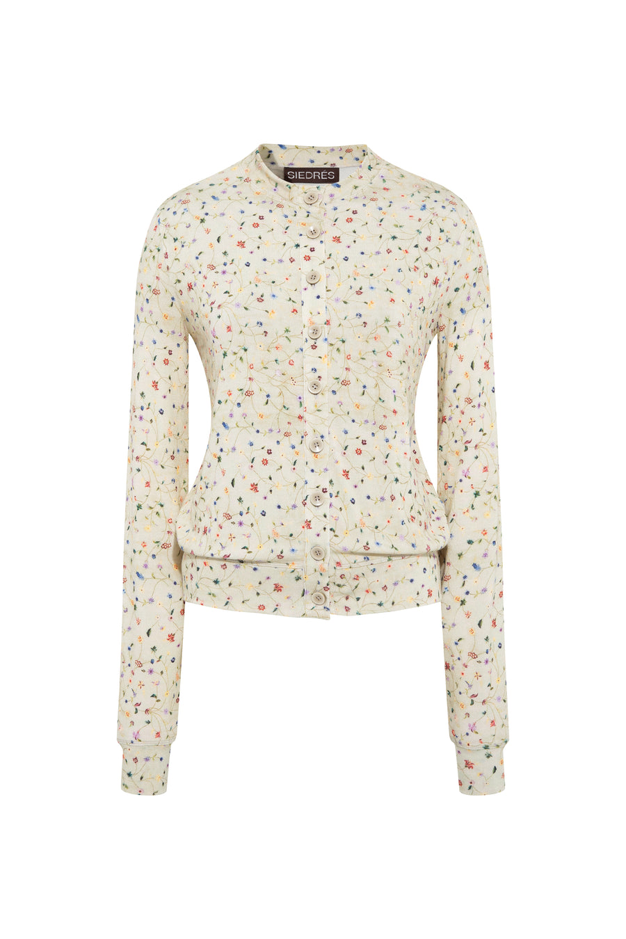 POLI - Floral printed cardigan