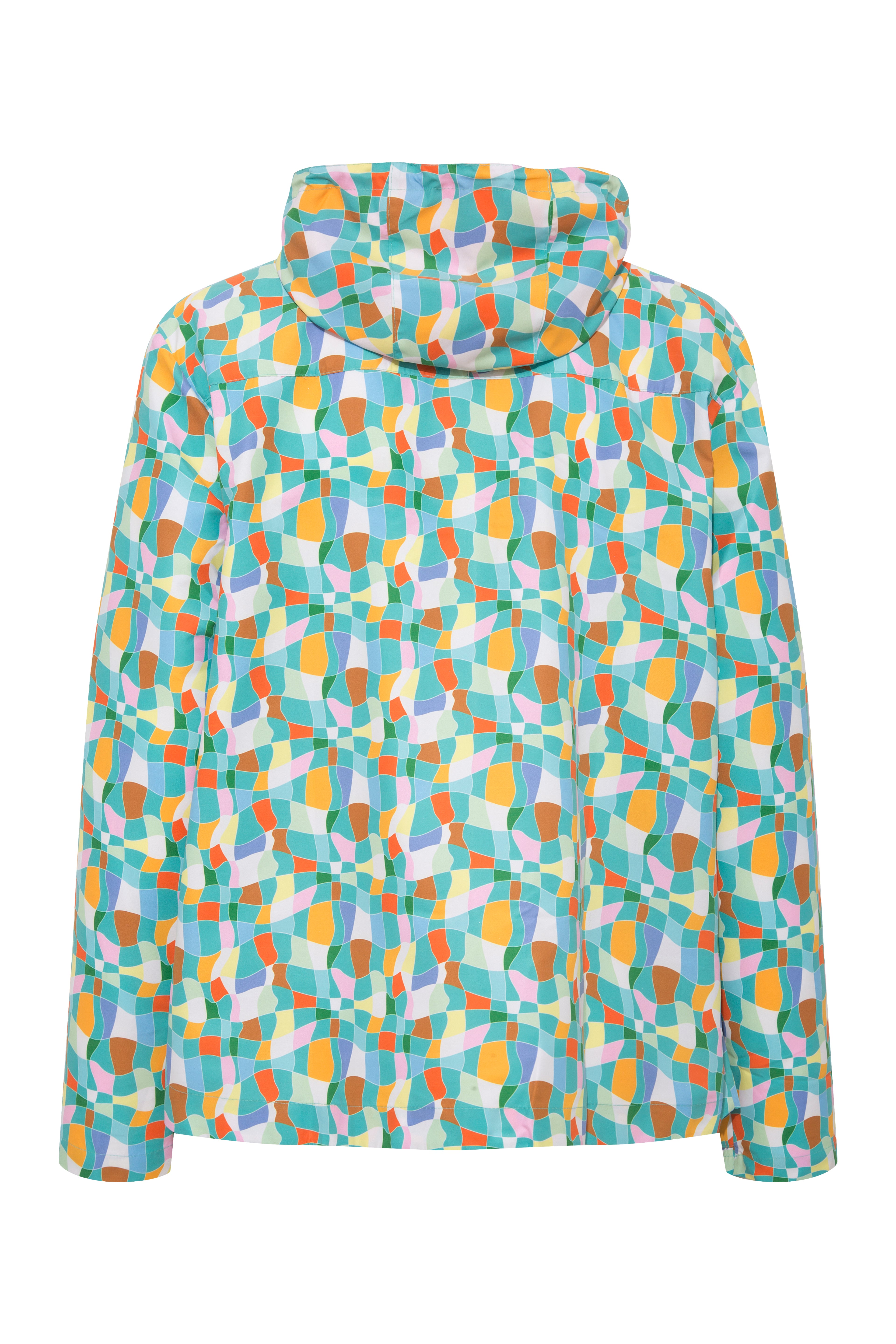 GABIN - Distorted check printed jacket