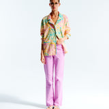 TARA - Raw-edge pants