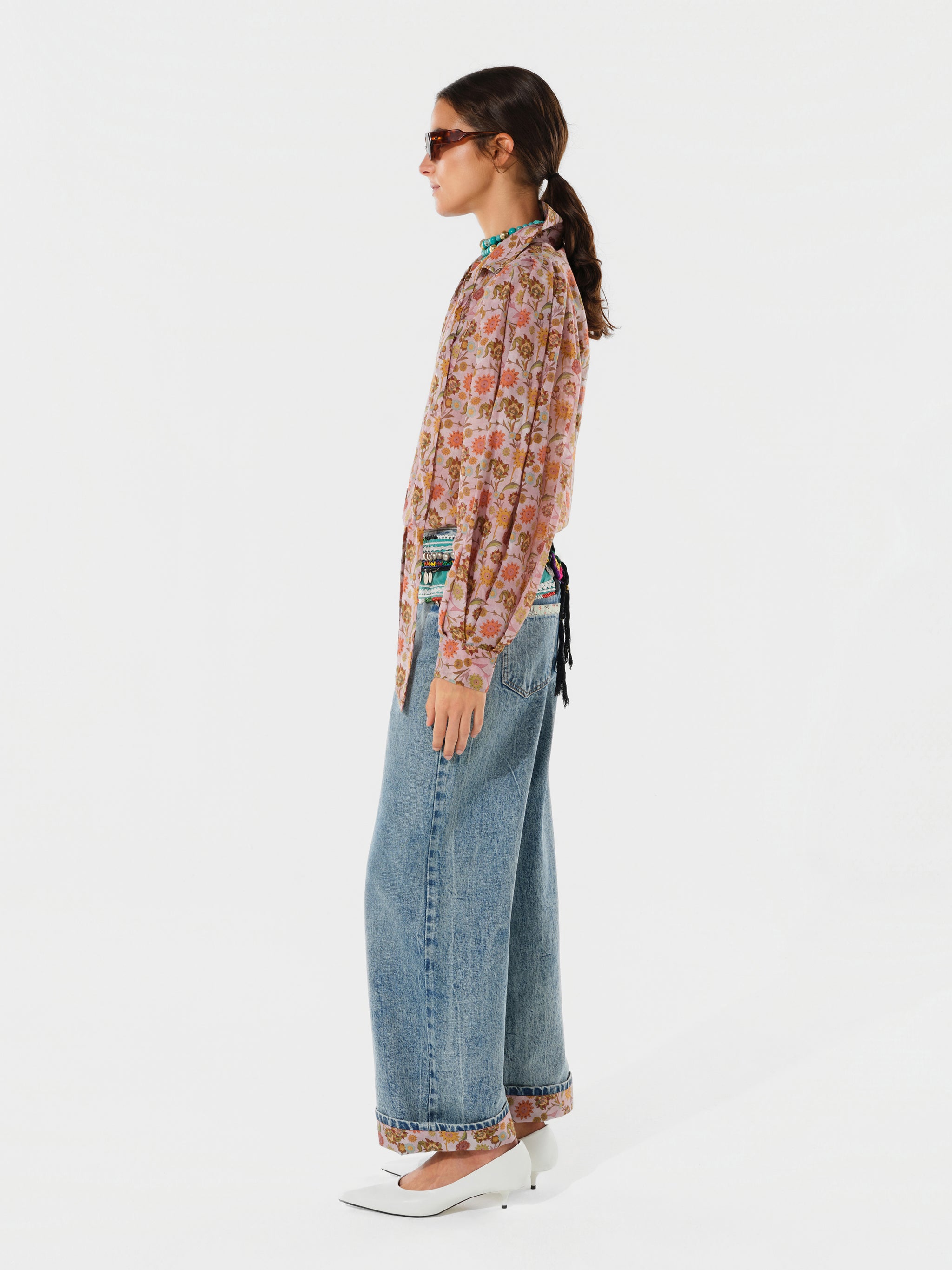 ARIETTE - Floral printed top