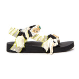 CASSIE - Trekky gem - embellished lace trimmed sandals